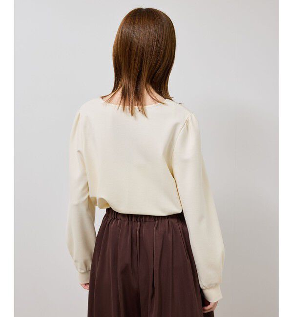 Rope&rsquo;Picnic「パール付きポンチプルオーバー/セットアップ対応」|Tシャツ・カットソー|