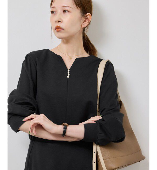 Rope&rsquo;Picnic「パール付きポンチプルオーバー/セットアップ対応」|Tシャツ・カットソー|