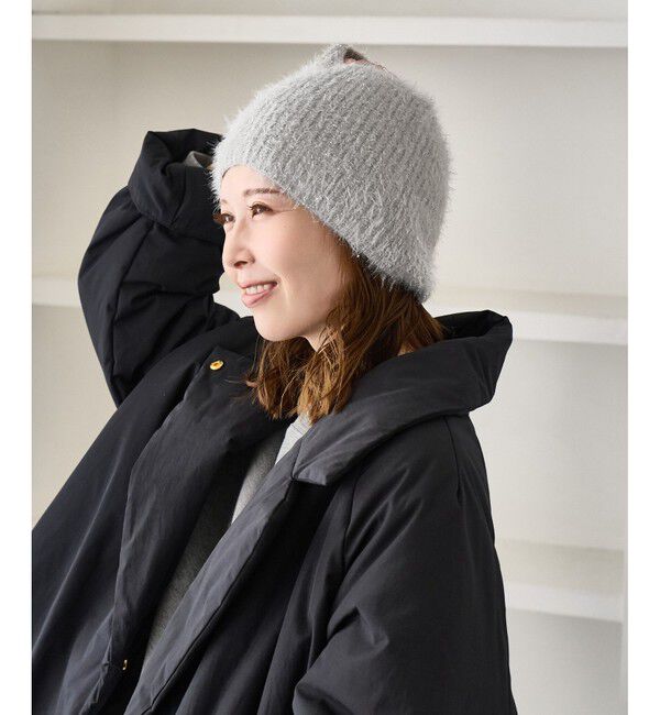 ROPE PICNIC PASSAGE「ラメニットワッチ/リンクコーデ」|ニット帽|