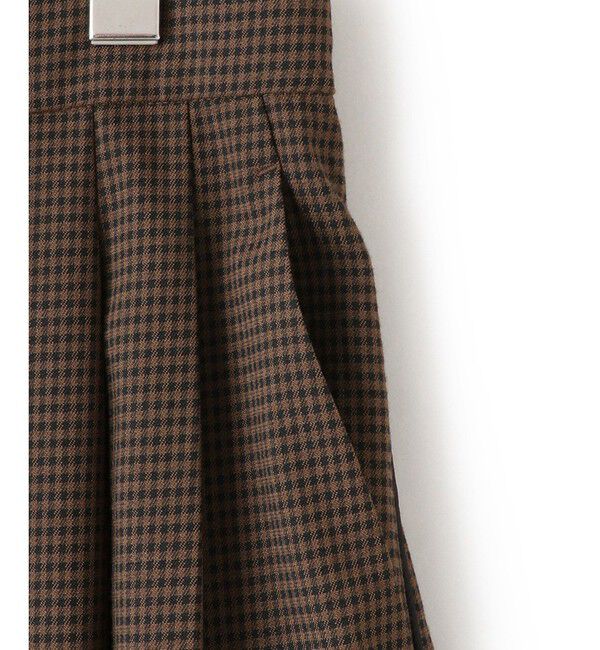 ADAM ET ROPE'「【WEB限定】チェックバレルパンツ」|チノ|