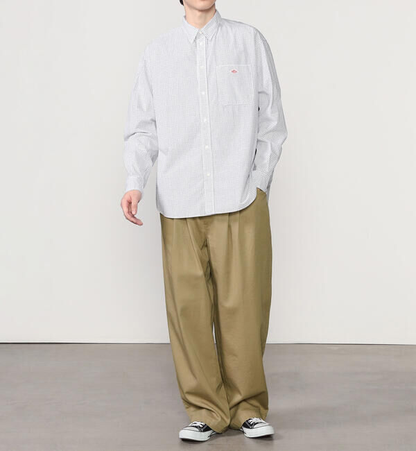 DANTON「DANTON | 2タック イージーパンツ MEN」|チノ|