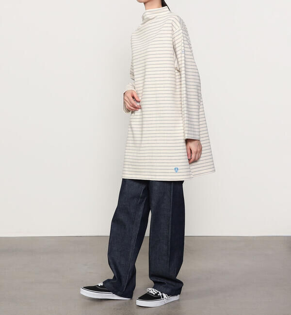 ORCIVAL「ORCIVAL | コットンロード ボトルネックチュニック WOMEN」|Tシャツ・カットソー|ECRU系1