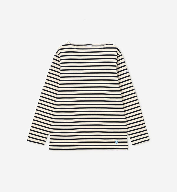 ORCIVAL「ORCIVAL | コットンロード フレンチバスクシャツ MEN」|Tシャツ・カットソー|ECRU系1