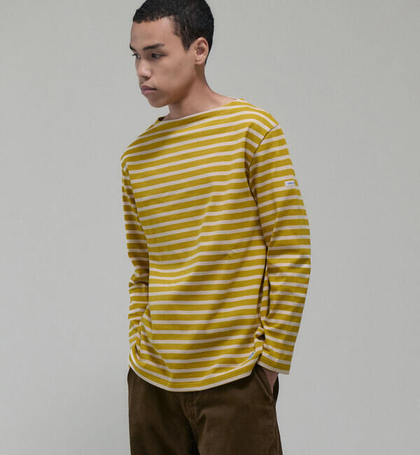 ORCIVAL「ORCIVAL | コットンロード フレンチバスクシャツ MEN」|Tシャツ・カットソー|