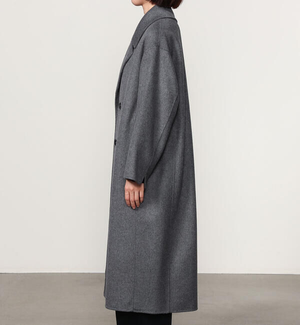 LE GLAZIK「LE GLAZIK | ウール ダブルフェイスコート WOMEN」|ダッフルコート|