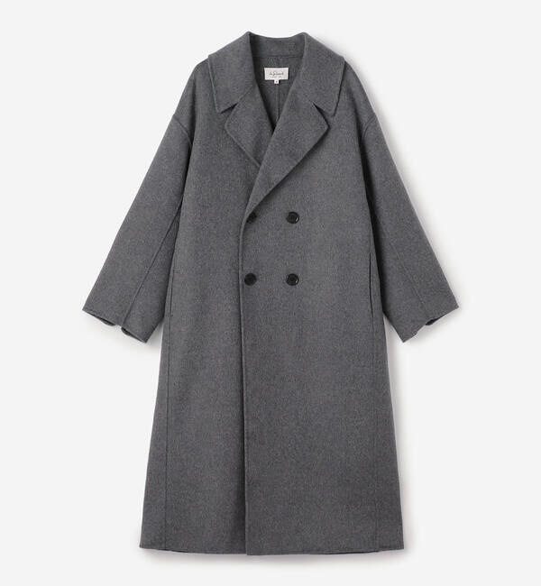 LE GLAZIK「LE GLAZIK | ウール ダブルフェイスコート WOMEN」|ダッフルコート|