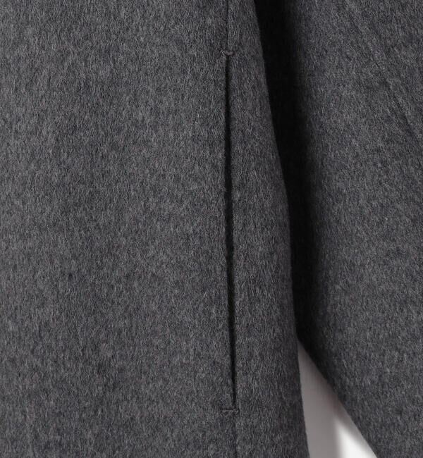 LE GLAZIK「LE GLAZIK | ウール ダブルフェイスコート WOMEN」|ダッフルコート|