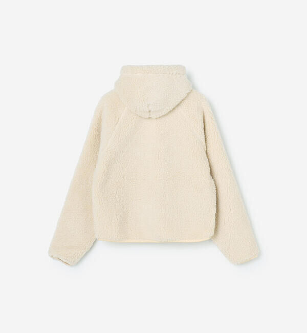 GYMPHLEX「Gymphlex | ボア フードショートジャケット WOMEN」|テーラードジャケット|