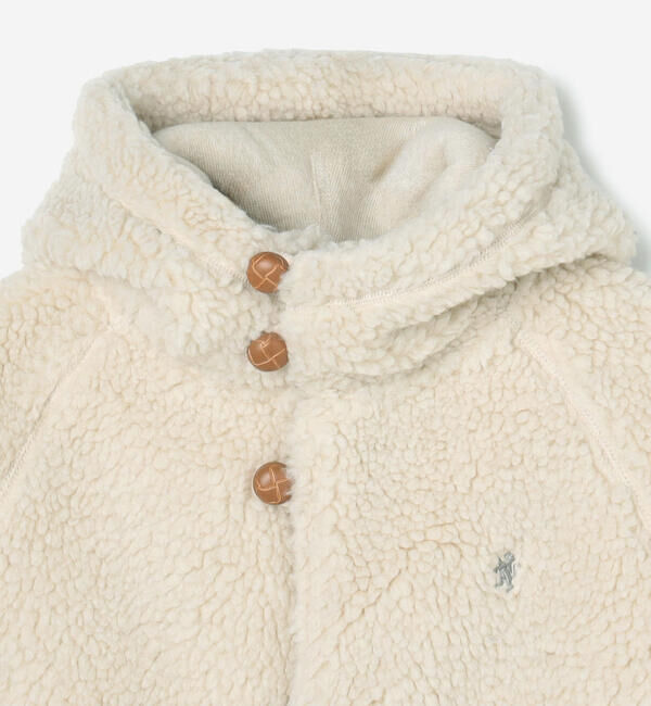 GYMPHLEX「Gymphlex | ボア フードショートジャケット WOMEN」|テーラードジャケット|