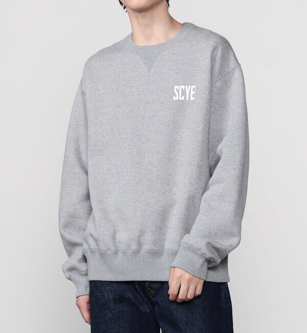  「SCYE BASICS | ロゴ スウェットプルオーバー MEN」|スウェット・ジャージ|