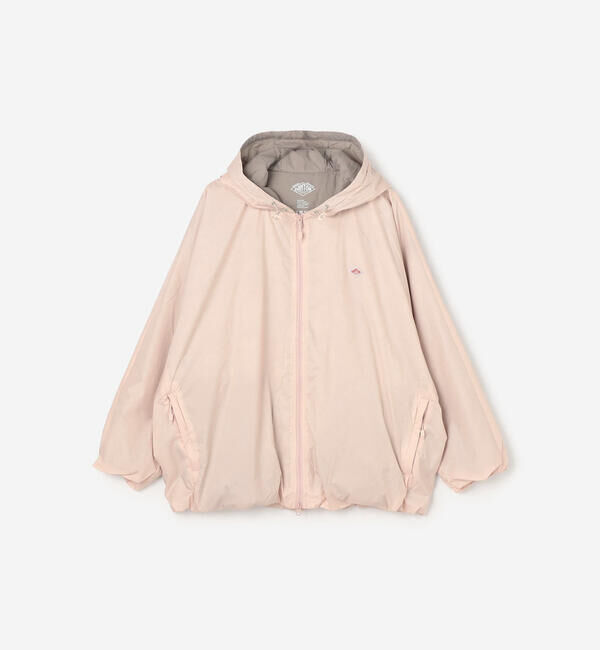 DANTON「DANTON | ナイロンリップストップ フードブルゾン WOMEN」|ダウン|