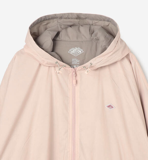 DANTON「DANTON | ナイロンリップストップ フードブルゾン WOMEN」|ダウン|