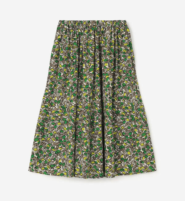 ORCIVAL「ORCIVAL | コットンポプリン プリントAラインスカート WOMEN」|スカート|