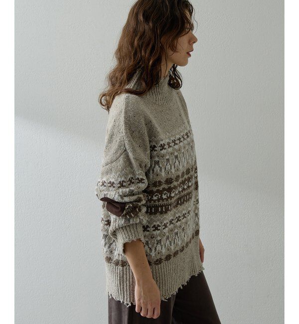  「フェアアイルプルオーバー」|ニット・セーター|