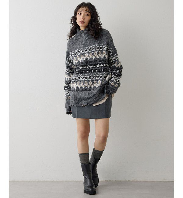  「フェアアイルプルオーバー」|ニット・セーター|