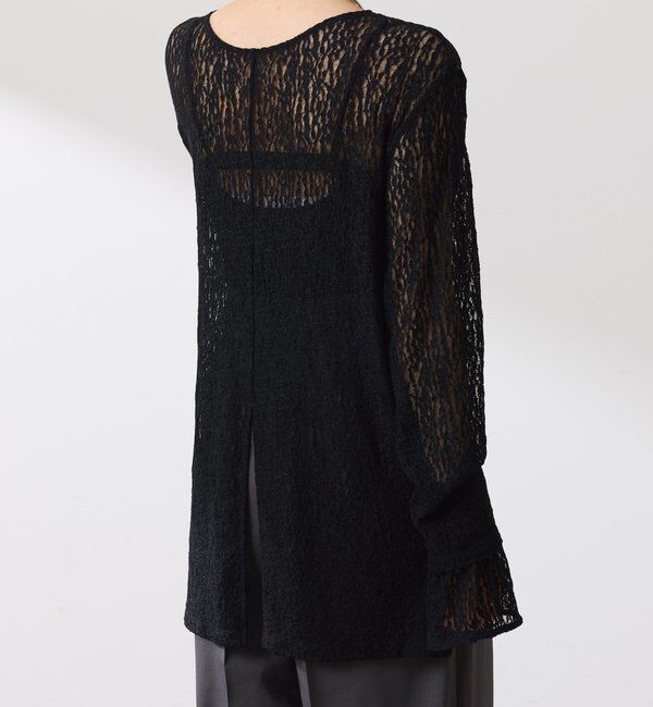  「レースオーバーチュニック」|Tシャツ・カットソー|