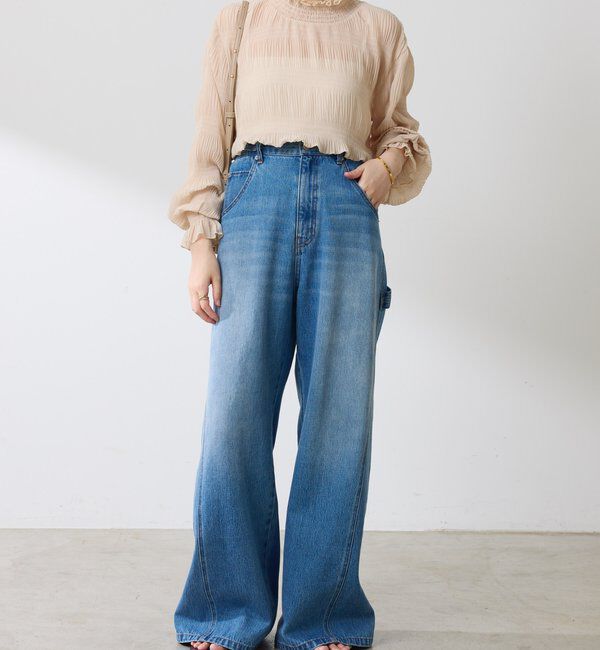  「ジョーゼットプリーツブラウス」|シャツ・ブラウス|