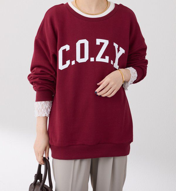  「COZYロゴスウェット」|Tシャツ・カットソー|