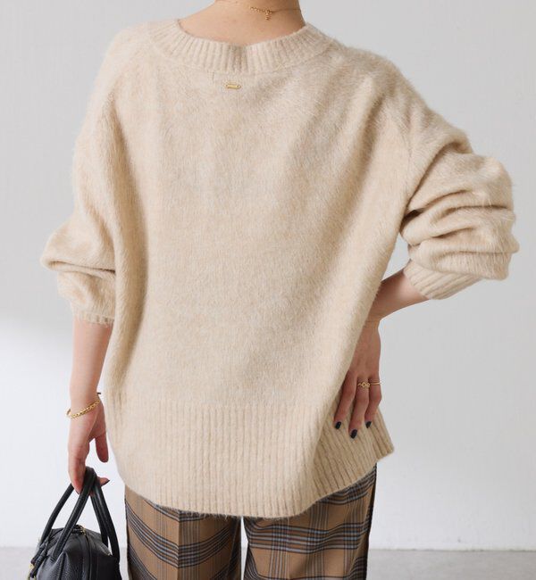 「エアリー深Vニット」|ニット・セーター|