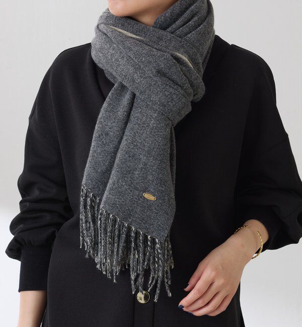  「【PAPILLONNER/パピヨネ】リバーシブルストール」|マフラー|