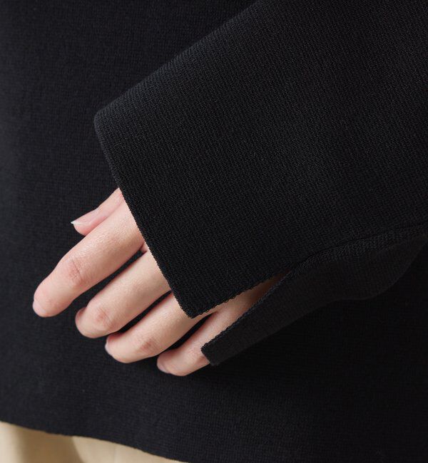  「Vネックバスクニット」|ニット・セーター|