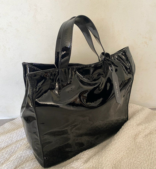  「【新色追加】【WEB限定】 ソフトエナメルショッパーバッグ」|トートバッグ|