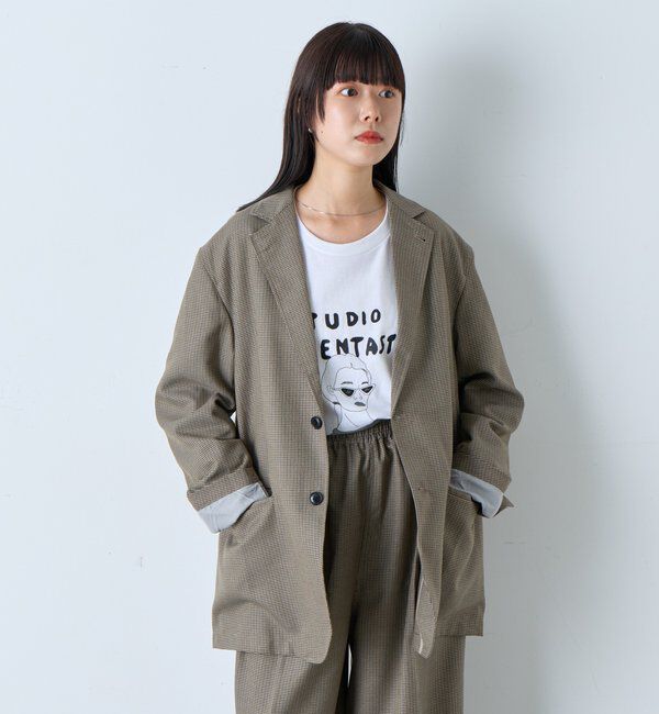  「【WHIMSIC】シェンタスティック スタジオ シルクスクリーンプリントT」|Tシャツ・カットソー|