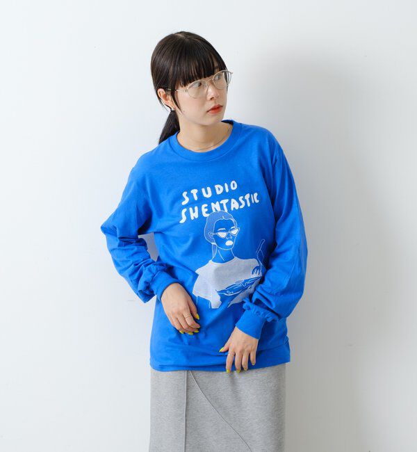  「【WHIMSIC】シェンタスティック スタジオ シルクスクリーンプリントT」|Tシャツ・カットソー|