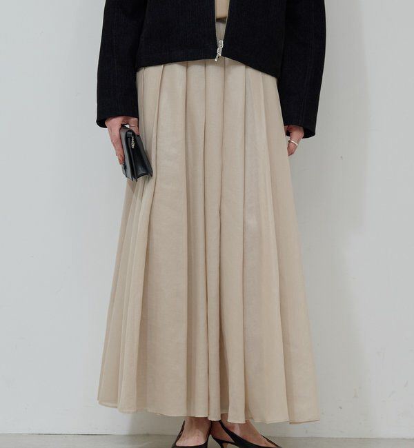  「シアープリーツスカート」|スカート|