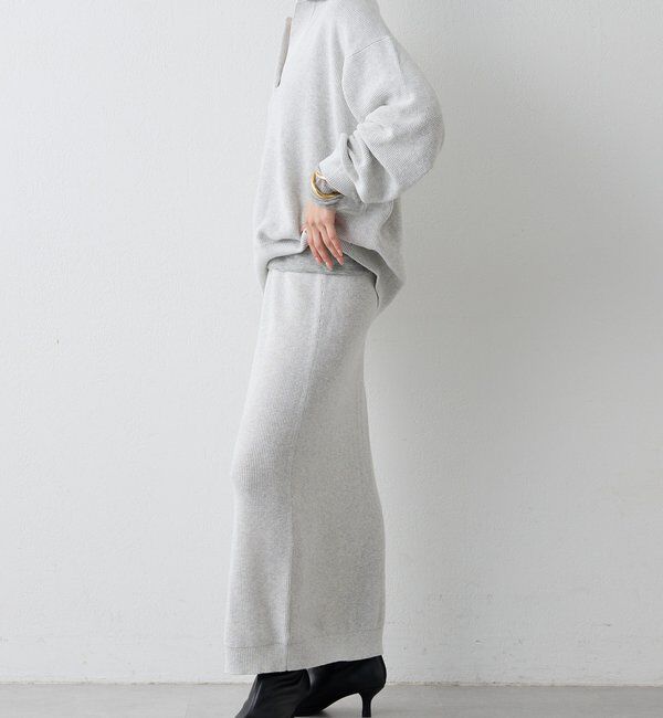  「【HERITANOVUM】ワッフルスッキパーニット」|ニット・セーター|