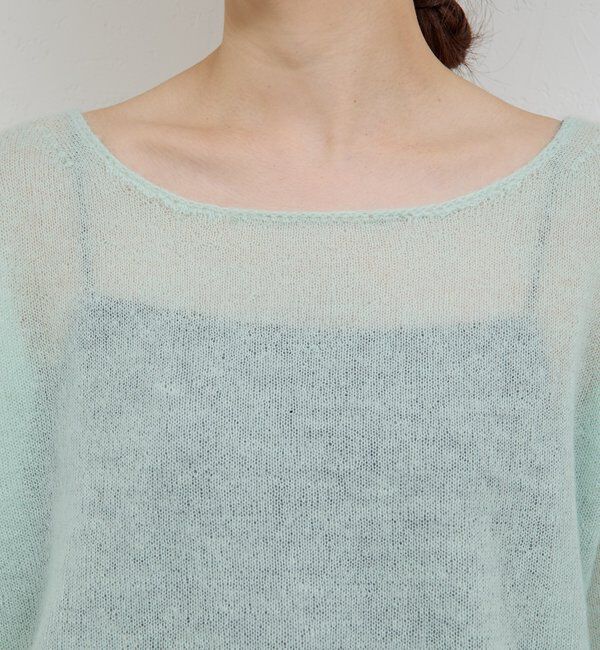  「シアーモヘアプルオーバー」|ニット・セーター|