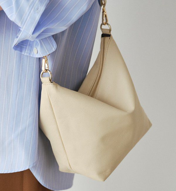  「ソフトレザーシンプルショルダーバッグ 」|ショルダー・メッセンジャー|