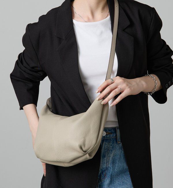  「【再値下げ】レザーワンショルダーバッグ」|ショルダー・メッセンジャー|