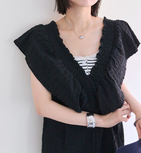  「シャーリングスクエアワンピース」|ワンピース|