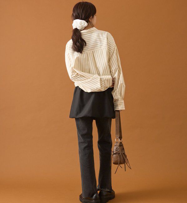  「スリットフレアデニム」|デニム|