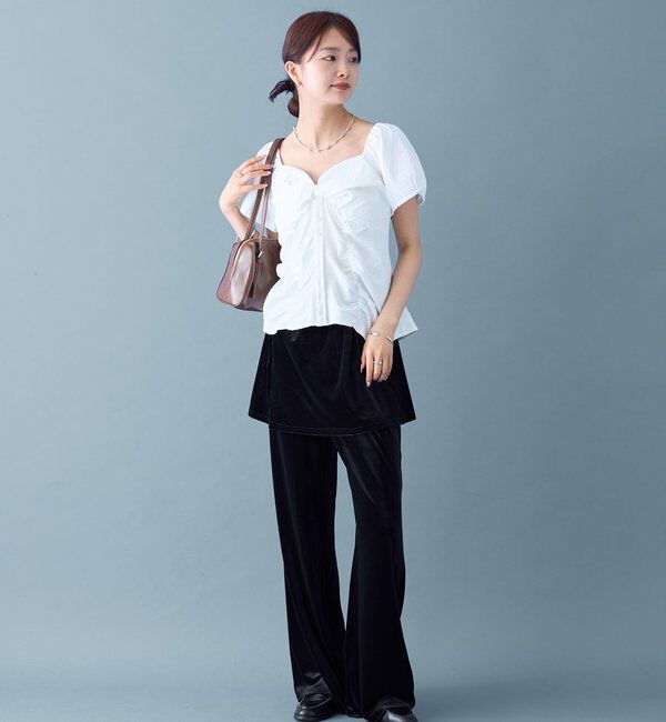  「パフビスチェ ブラウス」|シャツ・ブラウス|