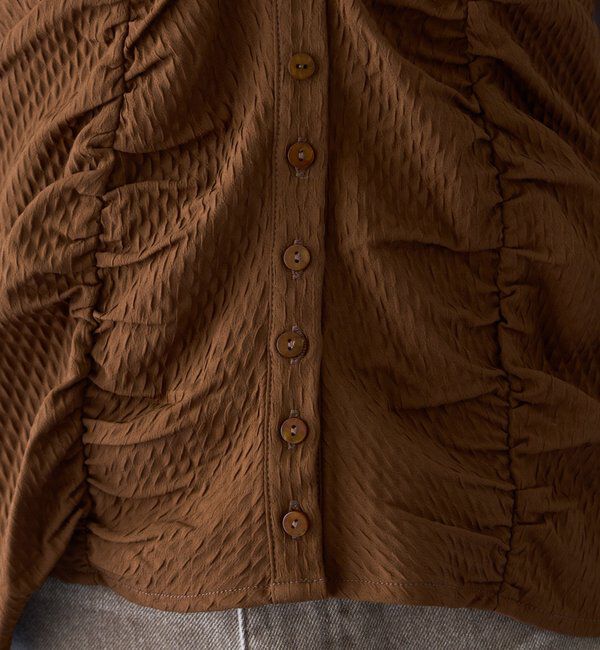  「パフビスチェ ブラウス」|シャツ・ブラウス|