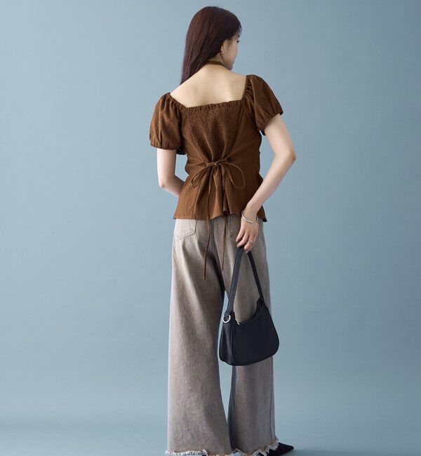  「パフビスチェ ブラウス」|シャツ・ブラウス|