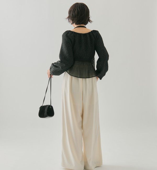  「シアーコルセットブラウス」|シャツ・ブラウス|