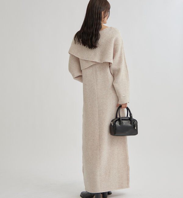  「クロスニット ワンピース」|ワンピース|