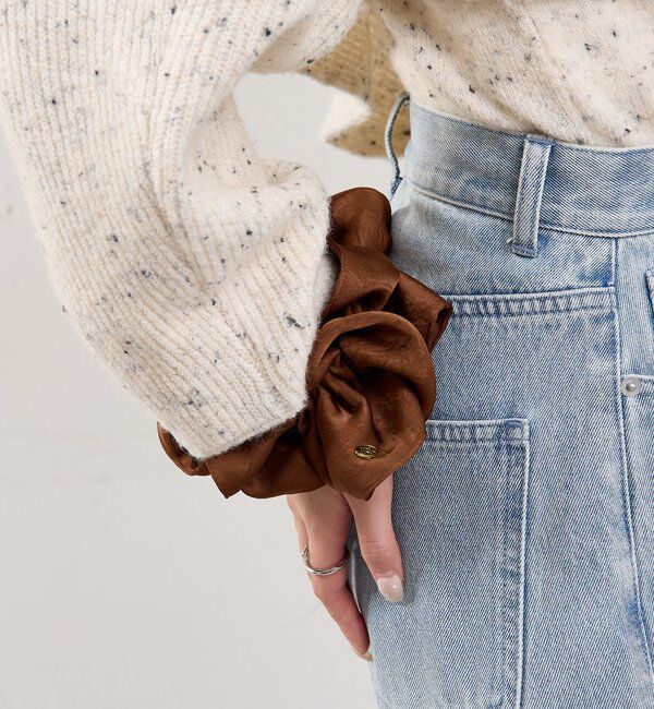  「プレート付きサテンシュシュ」|その他|