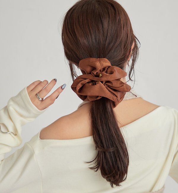  「プレート付きサテンシュシュ」|その他|