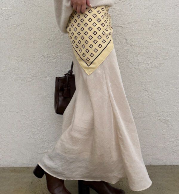  「とろみフレアスカート」|スカート|