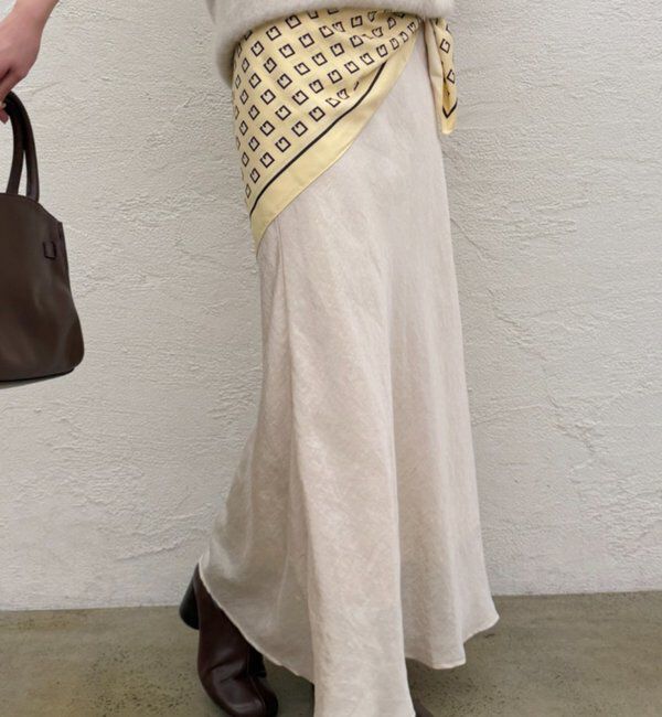  「とろみフレアスカート」|スカート|