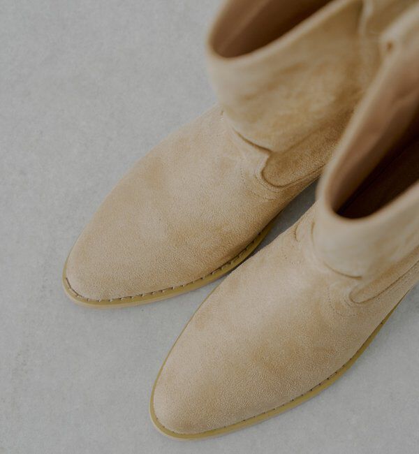  「ショート丈ウエスタンブーツ」|ショートブーツ|