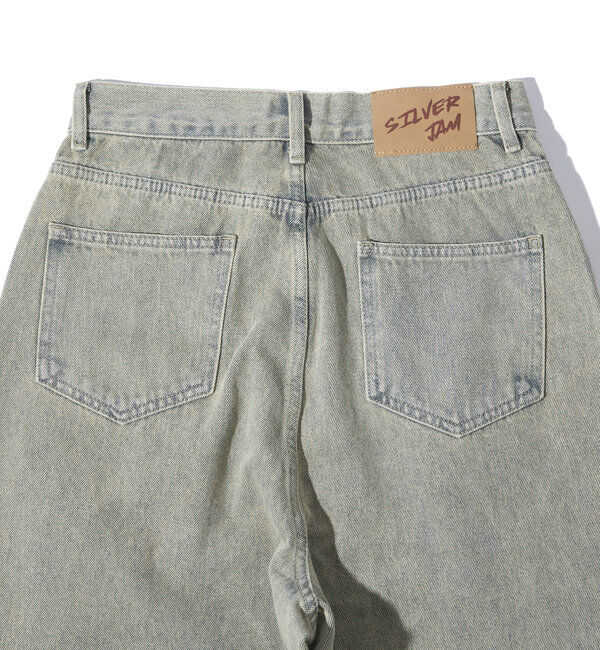  「SLASH POCKET BLAST WIDE DENIM」|デニム|