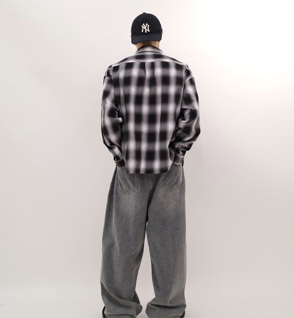  「SLASH POCKET BLAST WIDE DENIM」|デニム|