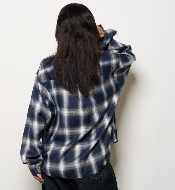  「KOOKYNオンブレチェックシャツ」|シャツ・ブラウス|
