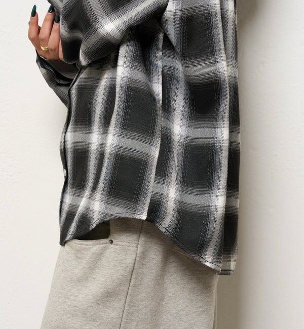  「KOOKYNオンブレチェックシャツ」|シャツ・ブラウス|