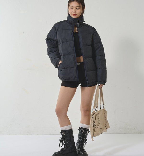  「PADDED PATTERNED JACKET」|ブルゾン・スタジャン|